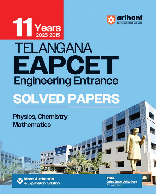 DISHA PUBLICATIONS TELANGANA EAPCET(EAMCET) 11 YEARS PREVIOUS YEARS SOLVED  SHIFT WISE